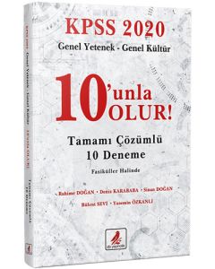 KPSS 2020 Genel Yetenek - Genel Kültür - 10'unla Olur!