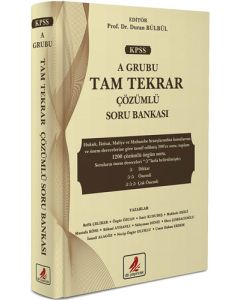 Tam Tekrar Soru Bankası Çözümlü