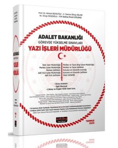 Adalet Bakanlığı GYS Sınavları Yazı İşleri Müdürlüğü