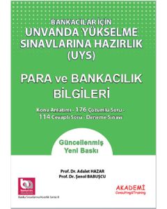 Bankacılar İçin Unvanda Yükselme Sınavlarına Hazırlık Para ve Banka Bilgileri