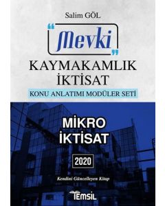 2020 Mevki Kaymakamlık İktsiat - Konu Anlatımı Mödüler Seti 