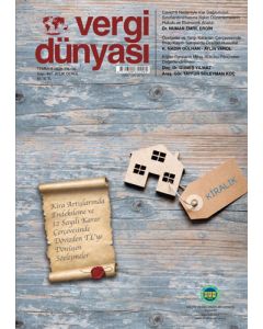 Vergi Dünyası Dergisi Sayı:467 Temmuz 2020
