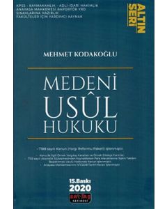 Altın Seri - Medeni Usul Hukuku (Ciltli)