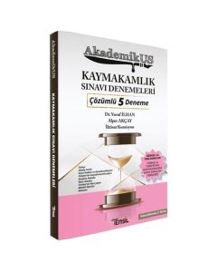 AkademikUS Kaymakamlık Sınavı Denemeleri Çözümlü 5 Deneme