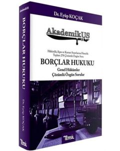 AkademikUS Borçlar Hukuku Genel Hükümler Çözümlü Özgün Sorular