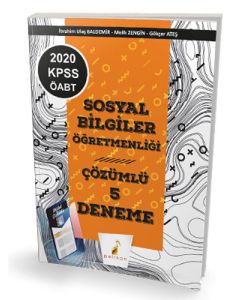2020 KPSS - ÖABT  Sosyal Bilgiler Öğretmenliği Çözümlü 5 Deneme Sınavı