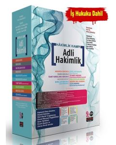 Hakimlik Kampı Adli Hakimlik (İş Hukuku Dahil) - Konu Anlatımlı Modüler Set 