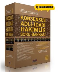 Konsensus Adli-İdari Hakimlik Soru Bankası Modüler Set