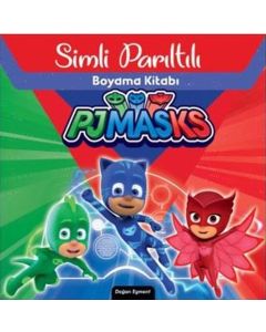 Pjmasks - Simli Parıltılı Boyama Kitabı
