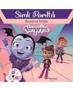 Disney Vampirina - Simli Parıltılı Boyama Kitabı
