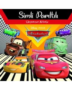 Disney Arabalar - Simli Parıltılı Boyama Kitabı