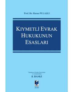 Kıymetli Evrak Hukukunun Esasları (Ciltli)