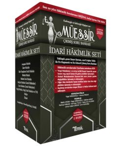 MÜESSİR İdari Hakimlik Çalışma Seti Çıkmış Soru Bankası