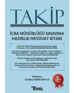 Takip İcra Müdürlüğü Sınavına Hazırlık Mevzuat Kitabı