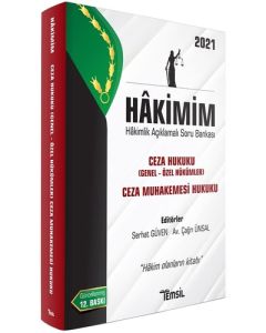 2021 Hâkimim - Ceza Hukuku (Genel - Özel Hükümler) - Ceza Muhakemesi Hukuku 