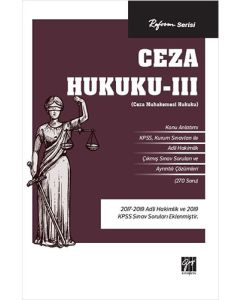 Reform Serisi Ceza Hukuku - 3