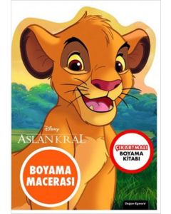 Disney Arslan Kral - Özel Kesimli Boyama Macerası