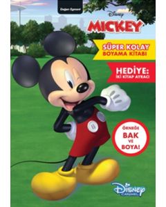 Disney Mickey - Süper Kolay Boyama Kitabı
