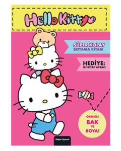 Hello Kitty - Süper Kolay Boyama Kitabı
