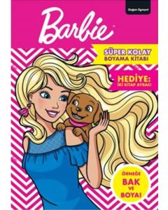 Barbie - Süper Kolay Boyama Kitabı