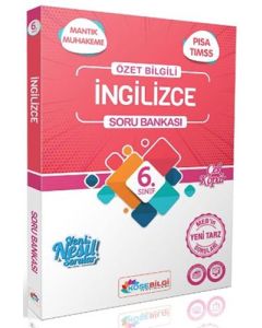 6.Sınıf İngilizce Özet Bilgili Soru Bankası