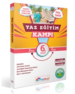 6. Sınıf Yaz Eğitim Kampı Tatil Kitabı