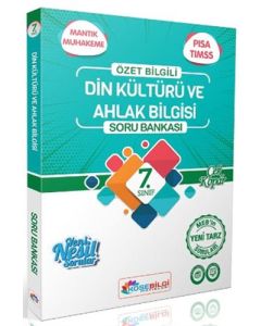 7.Sınıf Din Kültürü ve Ahlak Bilgisi Özet Bilgili Soru Bankası