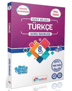 8. Sınıf Türkçe Özet Bilgili Soru Bankası