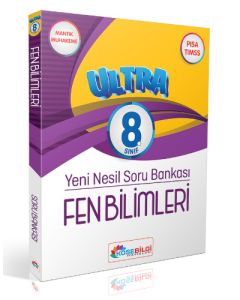 8. Sınıf Ultra Fen Bilimleri Soru Bankası (Çözümsüz)