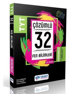 YKS TYT Fen Bilimleri Çözümlü 32 Deneme 