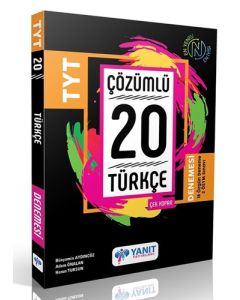 TYT Türkçe Çözümlü 20 Deneme 