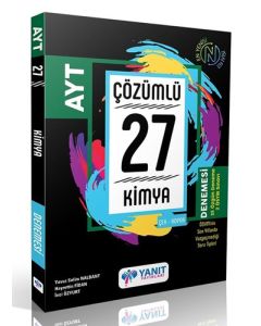 YKS AYT Kimya Çözümlü 27 Deneme 