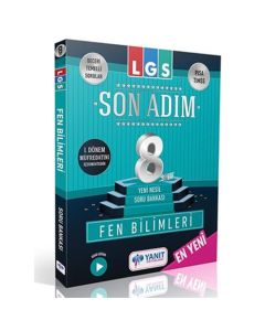 LGS Son Adım Fen Bilimleri Yeni Nesil Soru Bankası