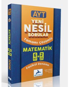 AYT Matematik Yeni Nesil 6+2 Deneme (Çözümlü)