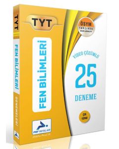 TYT Fen Bilimler Video Çözümlü 25 Deneme 