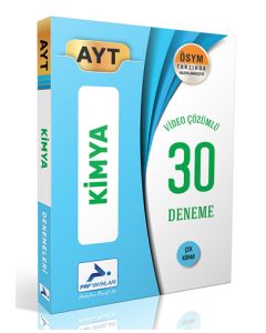 AYT Kimya Video Çözümlü 30 Deneme
