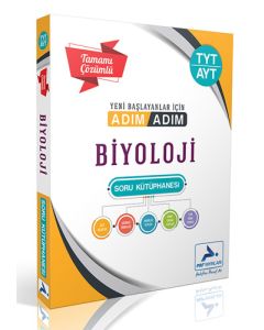 TYT -AYT Adım Adım Serisi Biyoloji Soru Kütüphanesi (Tamamı Çözümlü)
