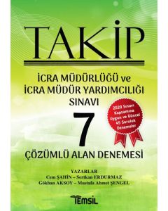 Takip İcra Müdürlüğü ve İcra Müdür Yardımcılığı Sınavı 
