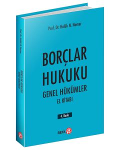 Borçlar Hukuku Genel Hükümler El Kitabı