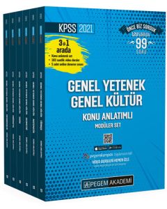 2021 KPSS Genel Yetenek Genel Kültür Konu Anlatımlı Modüler Set