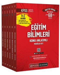 2021 KPSS Eğitim Bilimleri Konu Anlatımlı Modüler Set