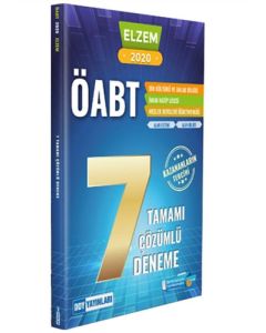 2020 ÖABT Din Kültürü ve Ahlak Bilgisi Elzem Serisi Tamamı Çözümlü 7 Deneme