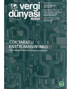 Vergi Dünyası Dergisi Sayı:470 Ekim 2020
