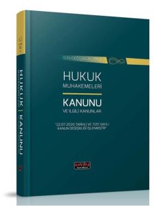 Hukuk Muhakemeleri Kanunu ve İlgili Kanunlar (Ciltli)