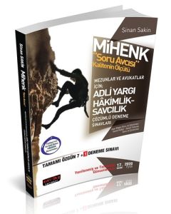 Mihenk Soru Avcısı - Mezunlar ve Avukatlar için Adli Yargı Hâkimlik-Savcılık Çözümlü Deneme Sınavları
