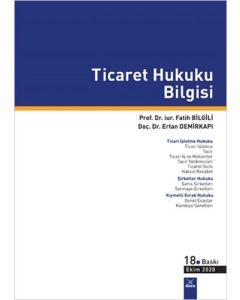 Ticaret Hukuku Bilgisi