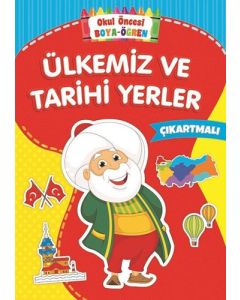 Okul Öncesi Boya-Öğren - Ülkemiz ve Tarihi Yerler