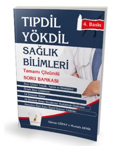 TIPDİL YÖKDİL - Sağlık Bilimleri Tamamı Çözümlü Soru Bankası