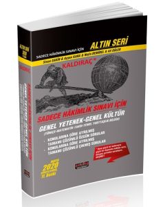 KALDIRAÇ Sadece Hakimlik Sınavı İçin GY-GK Soru Bankası