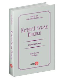 Kıymetli Evrak Hukuku (Ders Notları)